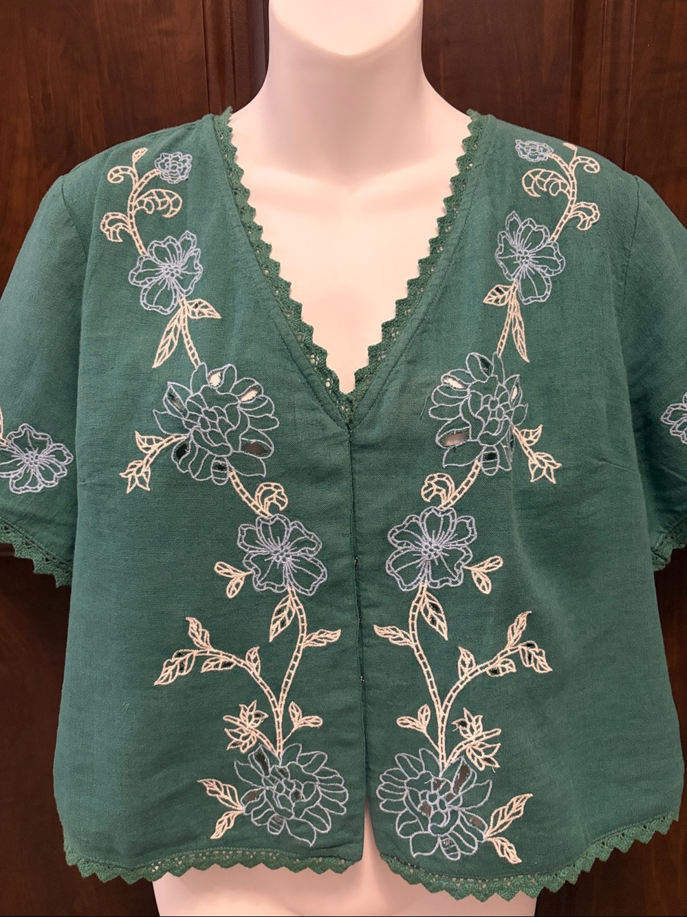 Universal Thread Embroidered Top